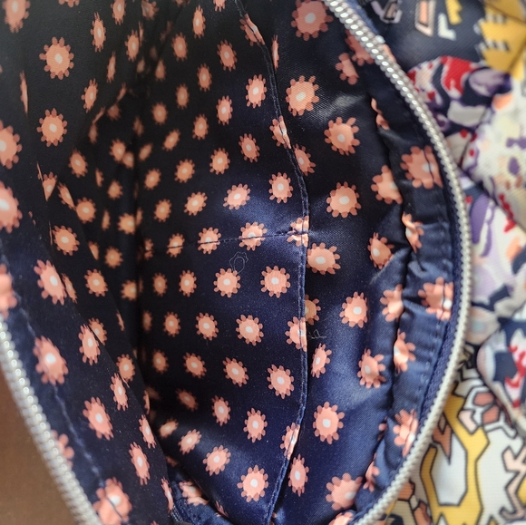 Vera Bradley Small Performance Twill Backpack Tangier Pattern - Picture 7 of 11